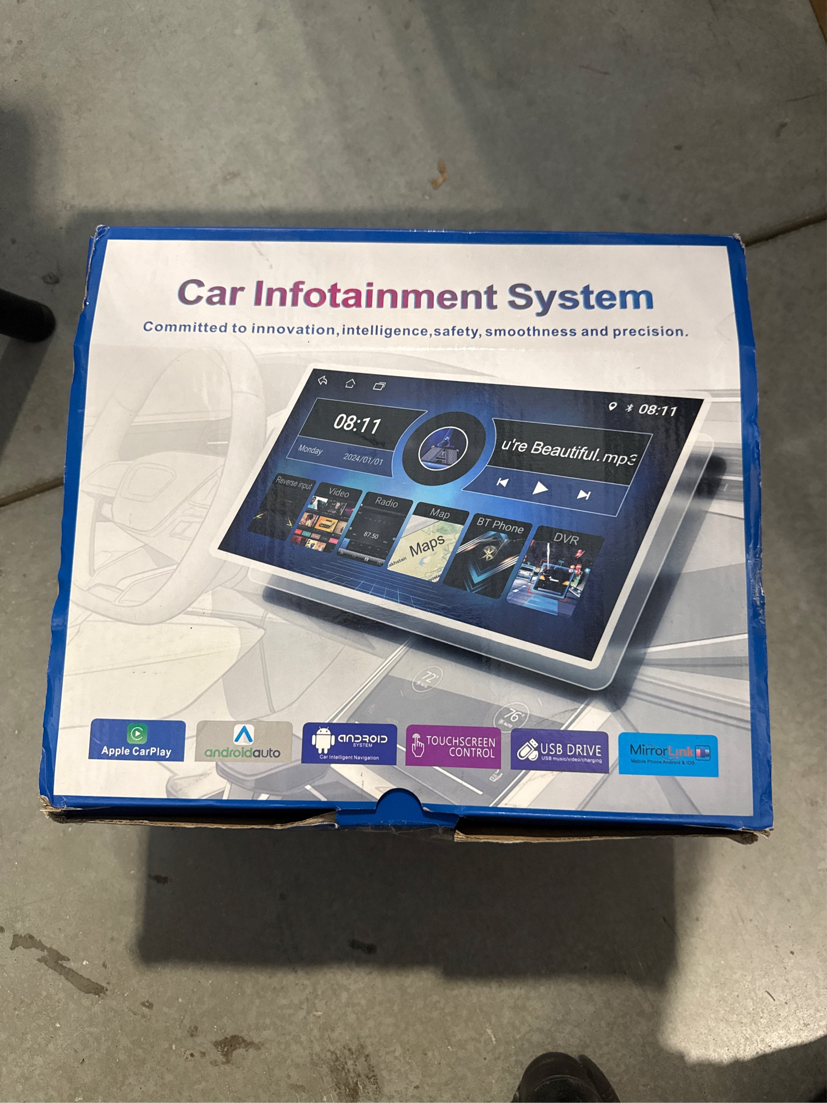 9 inch Car Radio Stereo Head Unit Upgrade for Toyota Tacoma 2005-2015 with Android12/5G WiFi/Wireless CarPlay (Open Box)