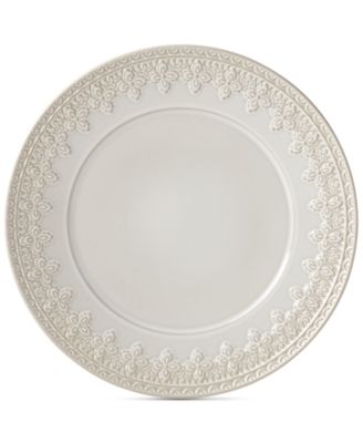 Lenox Chelse Muse Fleur Accent Plate White