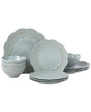 Lenox Chelse Muse Scallop 12-Pc. Dinnerware Set, Service for 4