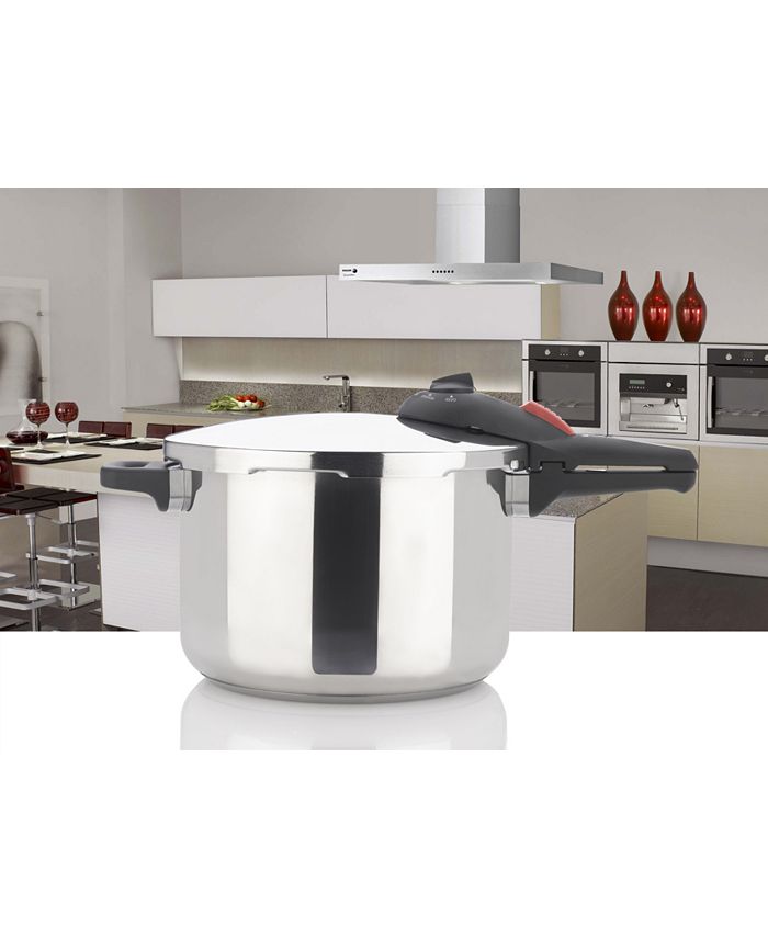 ZAVOR Elite 6.3-Qt. Pressure Cooker, Created for Macy's - Silver