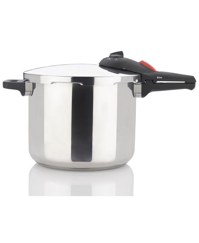 ZAVOR Elite Stainless Steel 10-Qt. Pressure Cooker, Created for Macy's - Silver