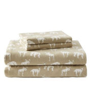 Eddie Bauer Eddie Bauer Queen Flannel Shee Ski Line Queen Sheet Set
