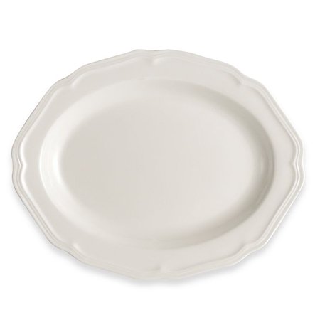Mikasa Antique White (Not Bone) 13" Oval Serving Platter