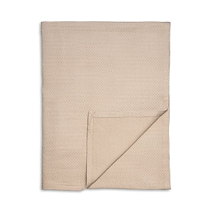 Hudson Park Collection Lattice Texture Blanket, Full Queen - Exclusive