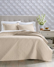 Charter Club Chambray Quilt, King, Created for Macy's - Tan