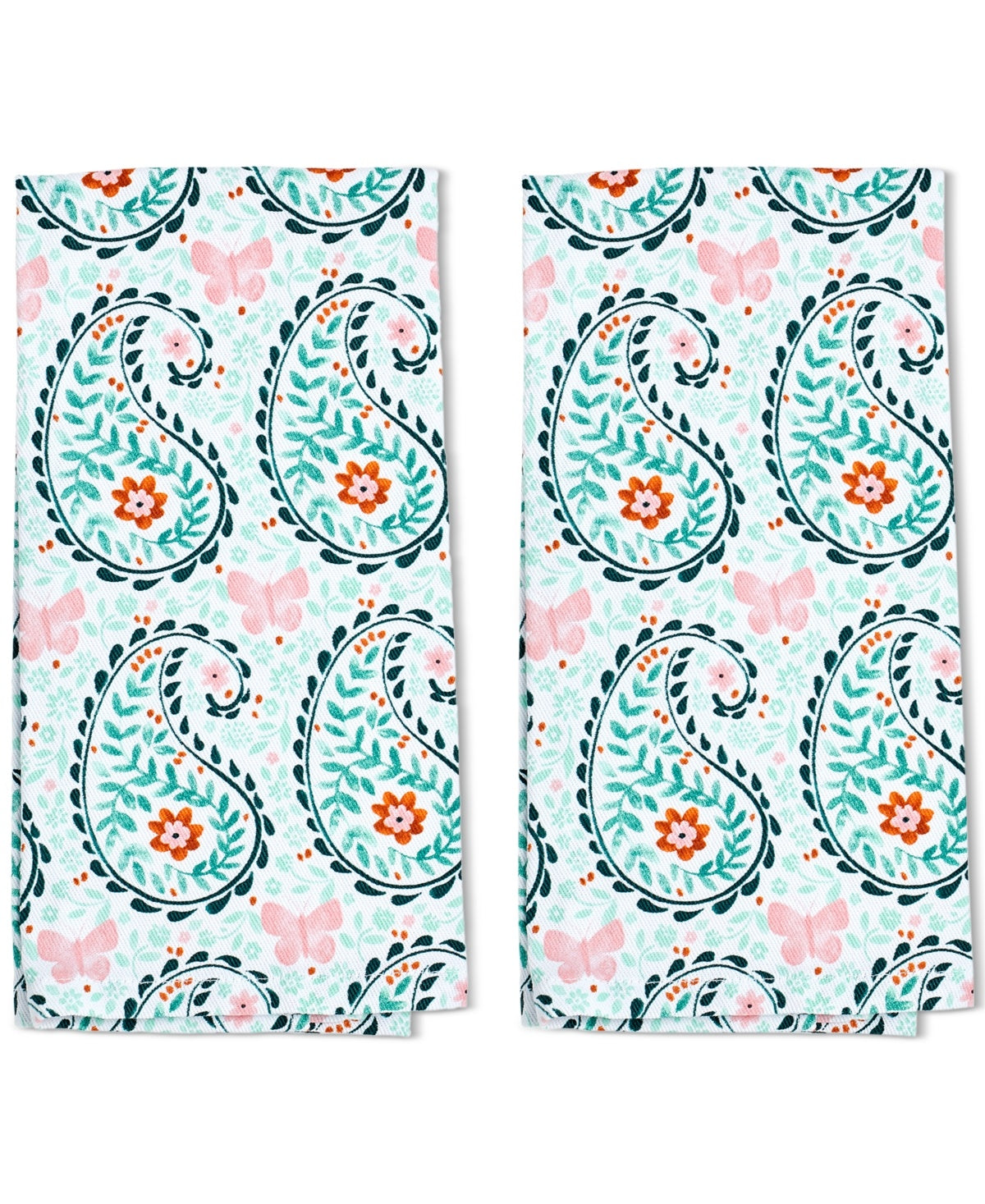 Dolly Parton Paisley Kitchen Towels, Set of 2 - Multi
