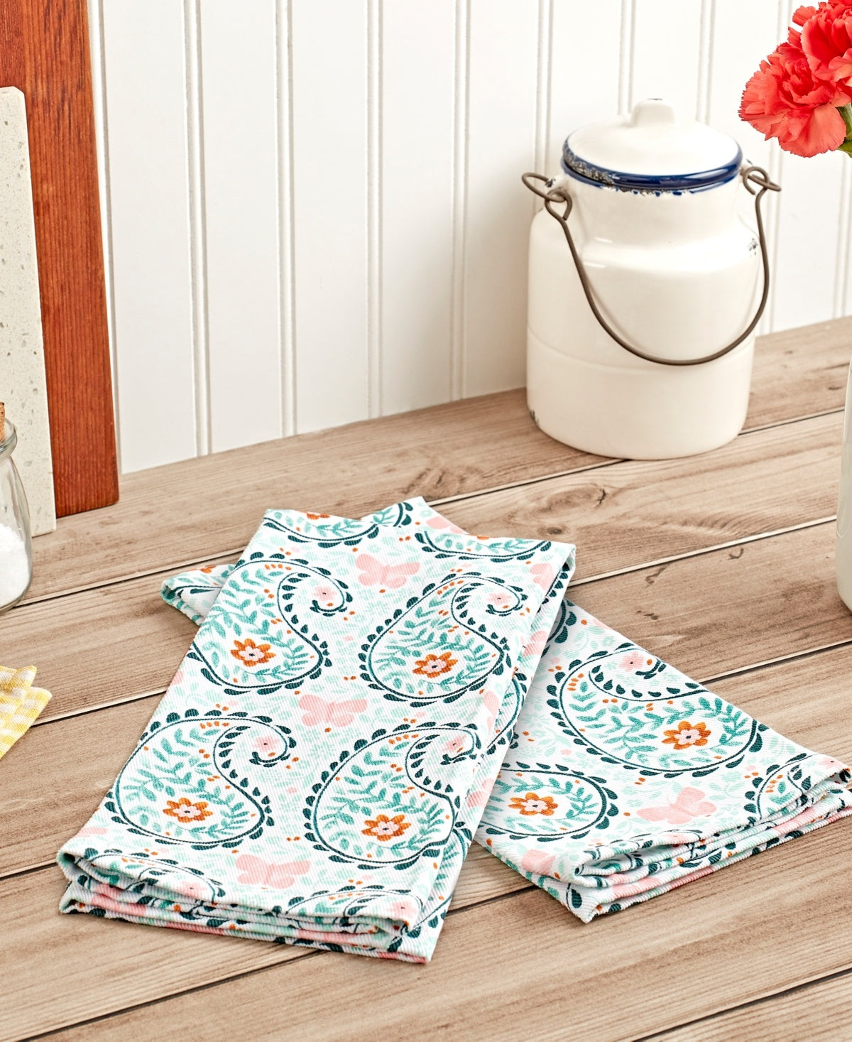 Dolly Parton Paisley Kitchen Towels, Set of 2 - Multi