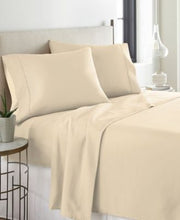 Pointehaven Pointehaven Heavy Weight Cotto Linen Queen Sheet Set