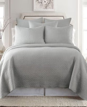 Levtex Levtex Cross Stitch Stitching Grey TwinTwin XL