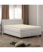 Payton High Density 1" Foam Mattress Topper, Full - Tan/Beige - Full