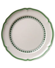 Villeroy Boch French Garden Green Lines Dinn White