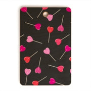 Deny Designs Heart Lollies Rectangle Cutting Board