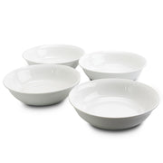 Gibson Home 4-Piece White Stoneware Dinnerware