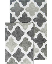 Chesapeake Alloy Bath Rug Set - Gray - Bath Rug Set