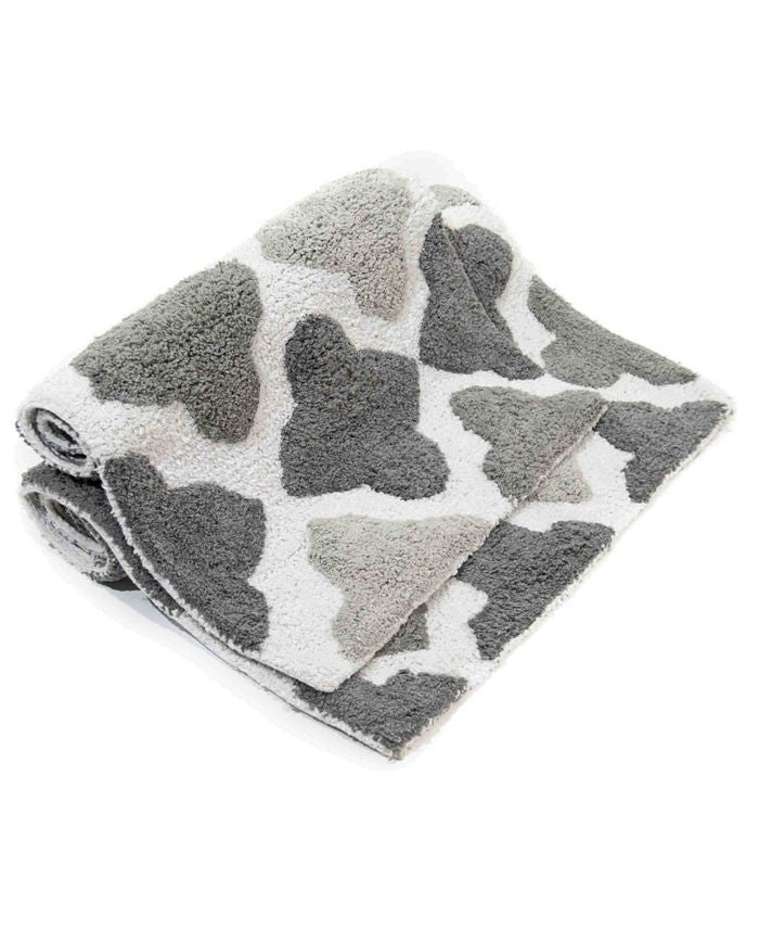 Chesapeake Alloy Bath Rug Set - Gray - Bath Rug Set