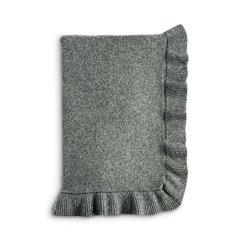 Sky Ruffle Edge Knit Throw, 50 X 70 - Exclusive