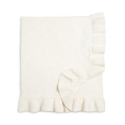 Sky Ruffle Edge Knit Throw, 50 X 70 - Exclusive