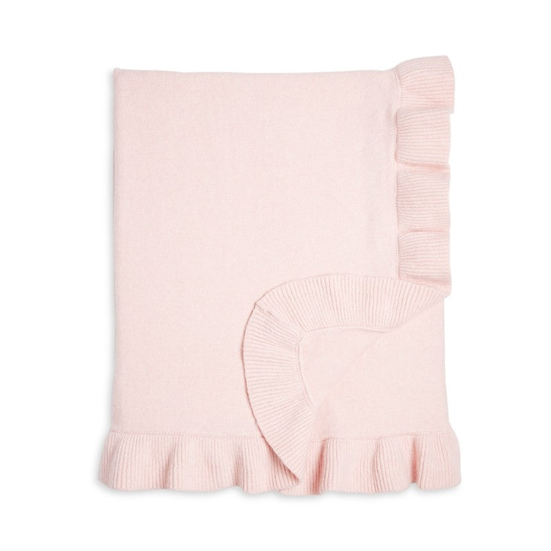 Sky Ruffle Edge Knit Throw, 50 X 70 - Exclusive