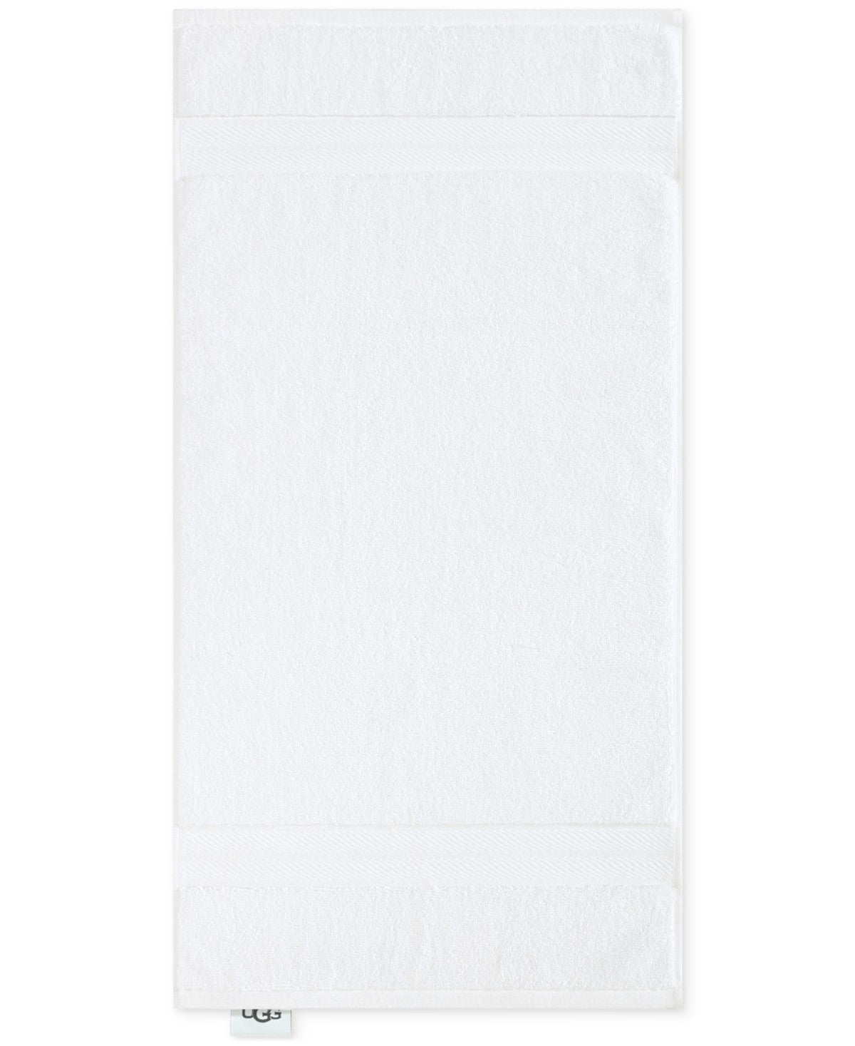 Ugg Holcomb 100% Turkish Cotton Hand Towel, 16" X 30" - White
