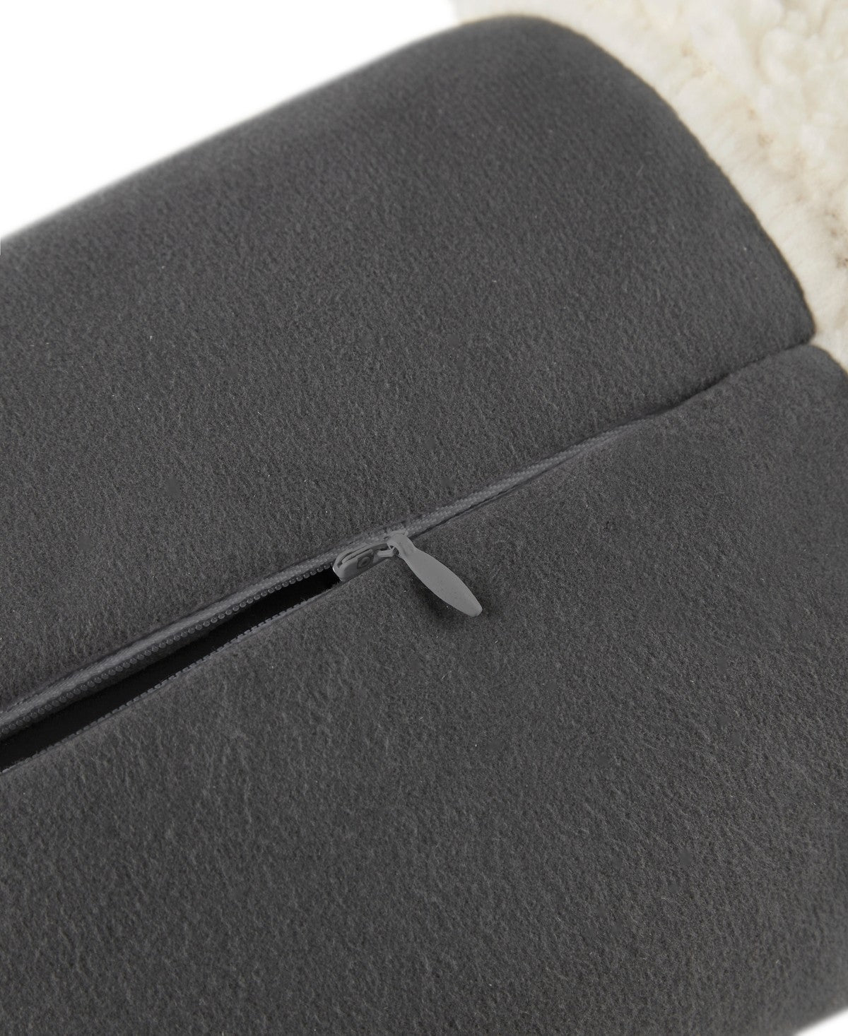 Sharper Image Heated Adjustable Plush Hand Warmer - Grey