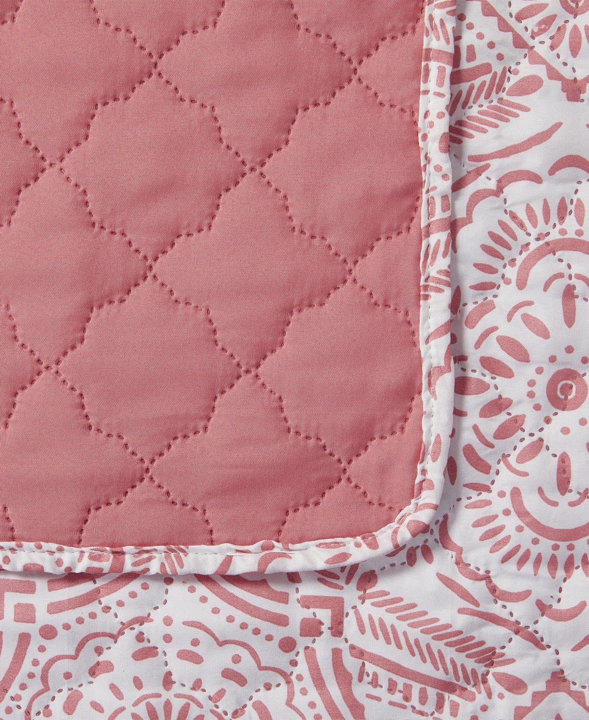 Seventh Studio Baha Medallion 2-Pc. Quilt Set, Twin - Orange