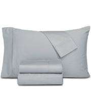 Everyday Home Trident 300 Thread Count 100% Cotton 4-Pc. Sheet Set, Queen - Gray