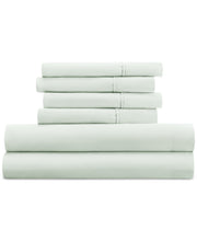 Kaycie Gray Microfiber 4-Pc. Sheet Set, Twin - Light Green