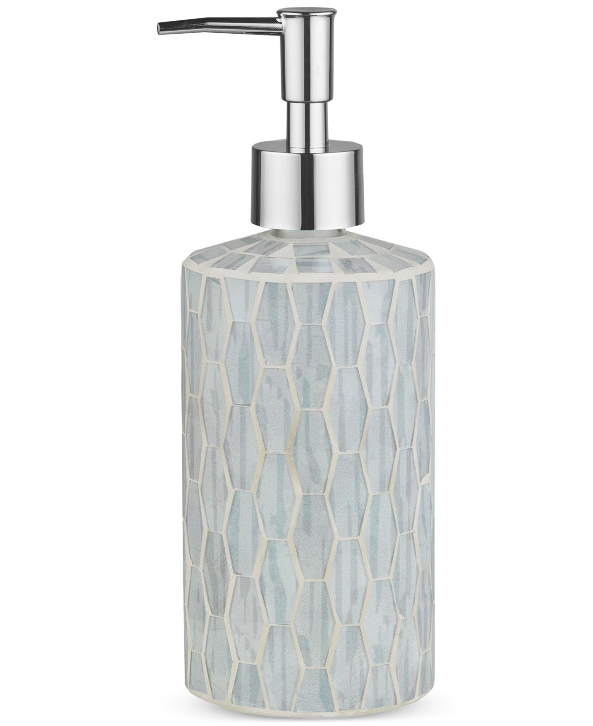 Decor Studio 3-Pc. Glass Gift-Boxed Bath Accessory Set - Blue