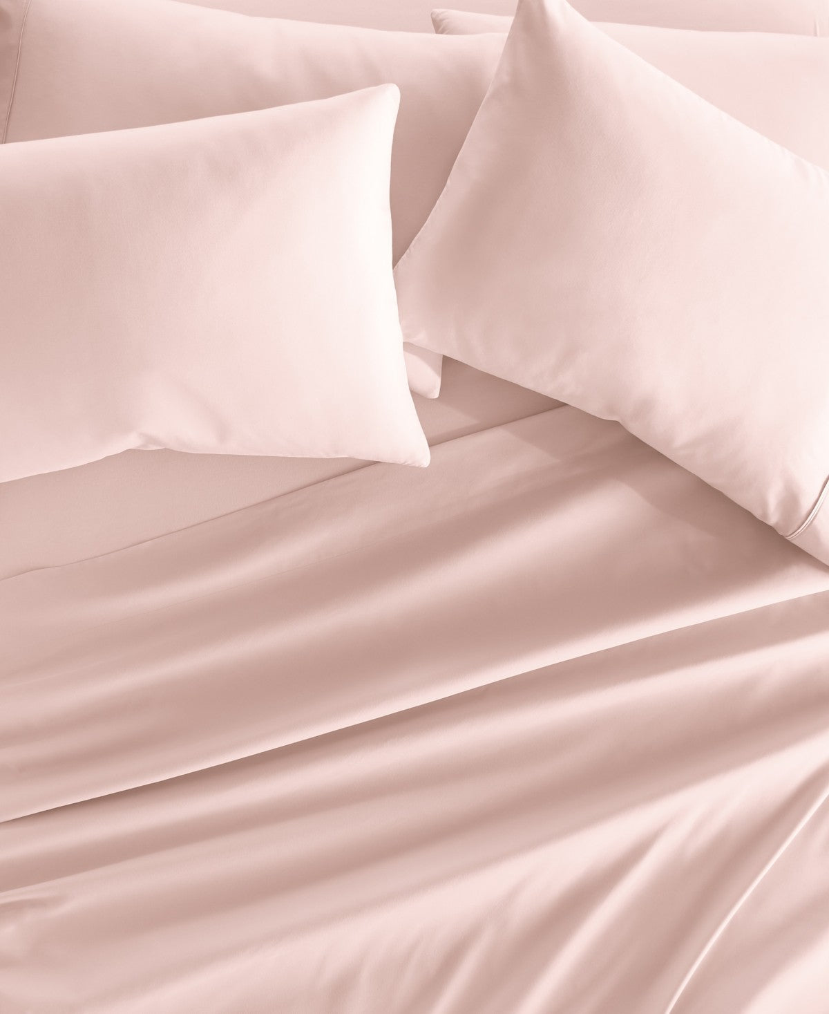 Kaycie Gray Microfiber 4-Pc. Sheet Set, Twin - Pink