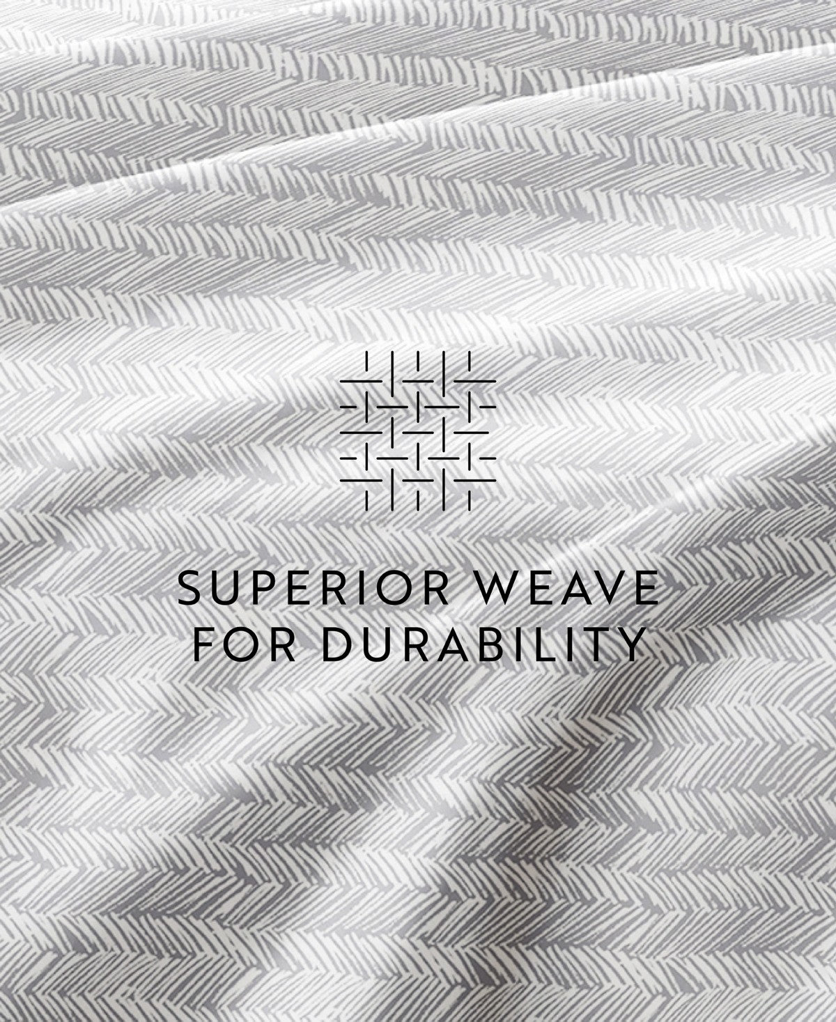 Kaycie Gray Microfiber 4-Pc. Sheet Set, Twin - Herringbone Bundle