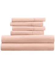 Kaycie Gray Microfiber 4-Pc. Sheet Set, Twin - Cameo Rose