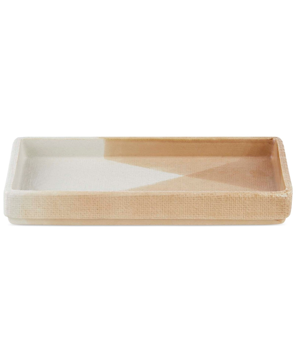 Decor Studio Brooklyn Ceramic 3-Pc. Bath Accessory Set - Brown