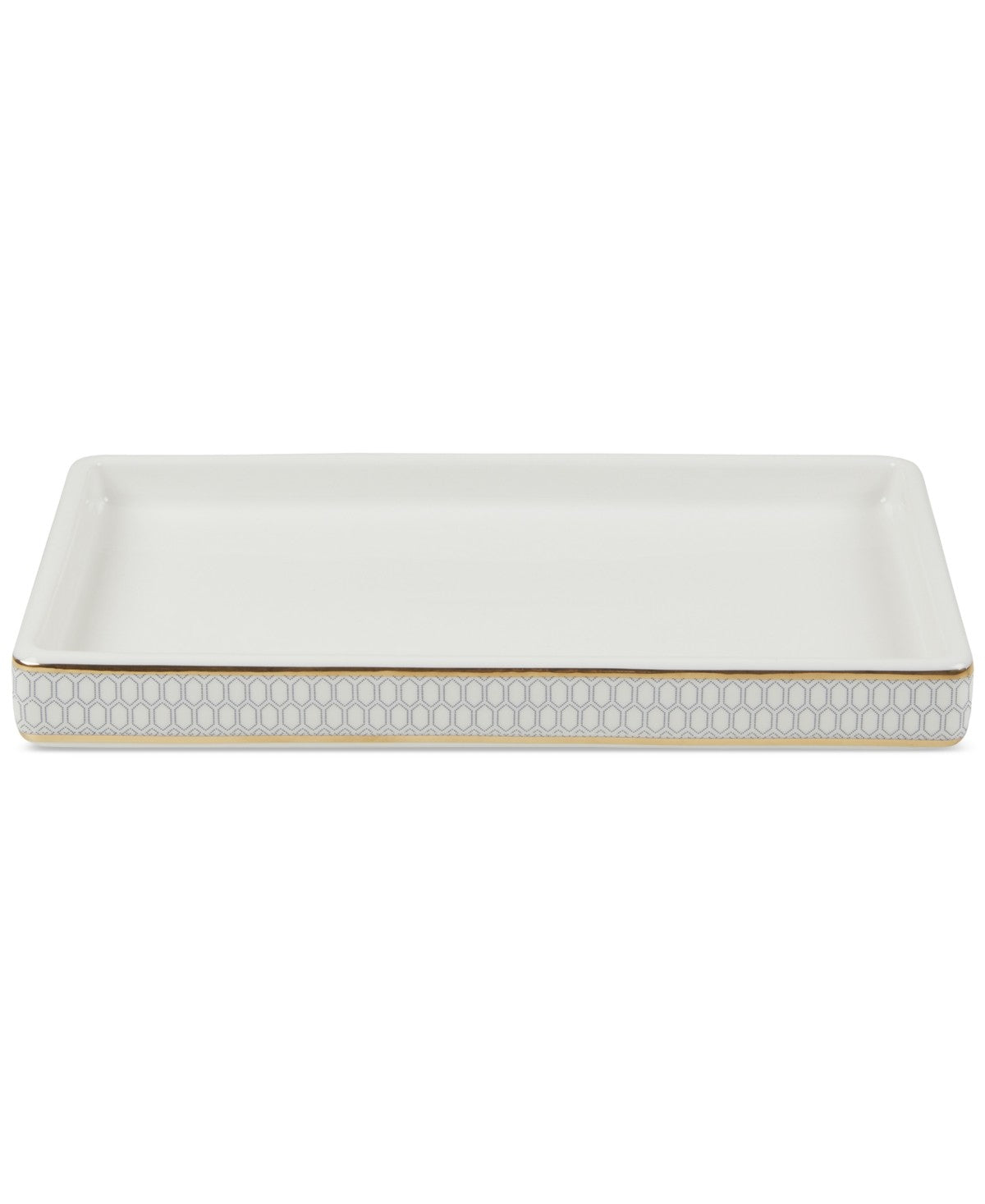 Decor Studio Avery Ceramic 3-Pc. Bath Accessory Set - Blue White