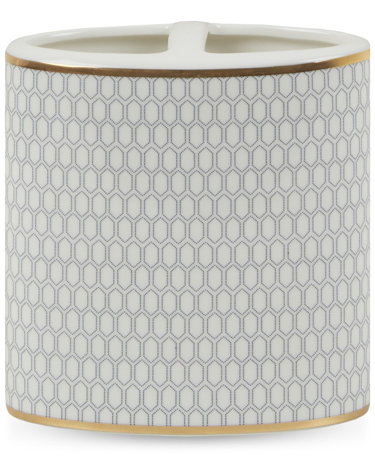 Decor Studio Avery Ceramic 3-Pc. Bath Accessory Set - Blue White