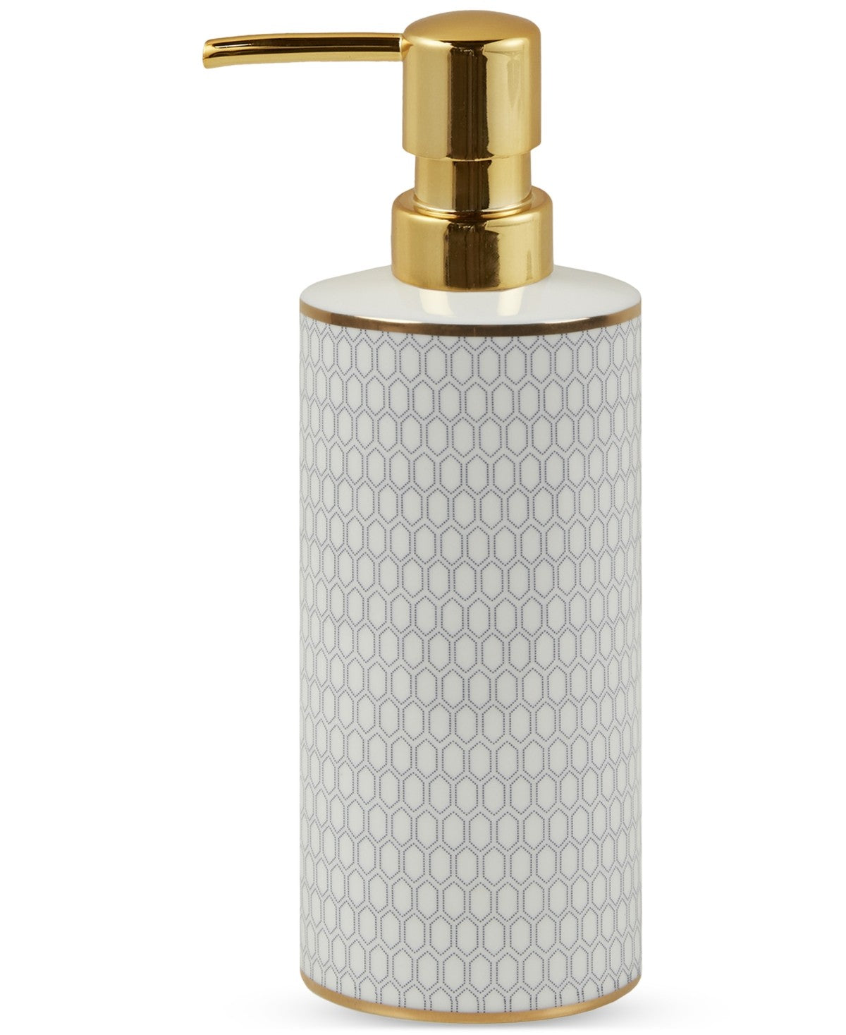 Decor Studio Avery Ceramic 3-Pc. Bath Accessory Set - Blue White