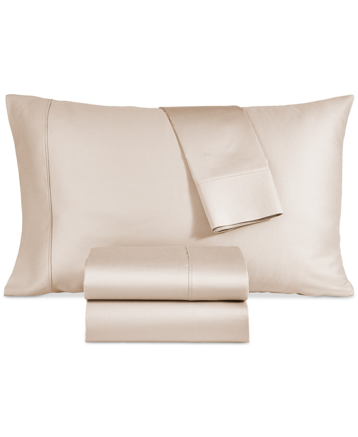 Fairfield Square 800-Thread Count Triblend 4-Pc. Sheet Set, King - Tan