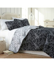 Southshore Fine Linens Southshore Fine Linens Winter Black FullQueen