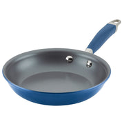 Anolon Advanced Home Hard-Anodized Nonstick Skillet, 8.5-Inch, Bronze, Blue, 8.5 in