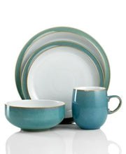 Denby Azure 4-Piece Place Setting TealWhite