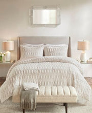 Madison Park Gia TwinTwin XL 2 Piece Back BlushWhite TwinTwin XL