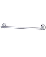Kingston Brass Metropolitan 24-Inch Towel Bar in Polished Chrome - Silver - No Size