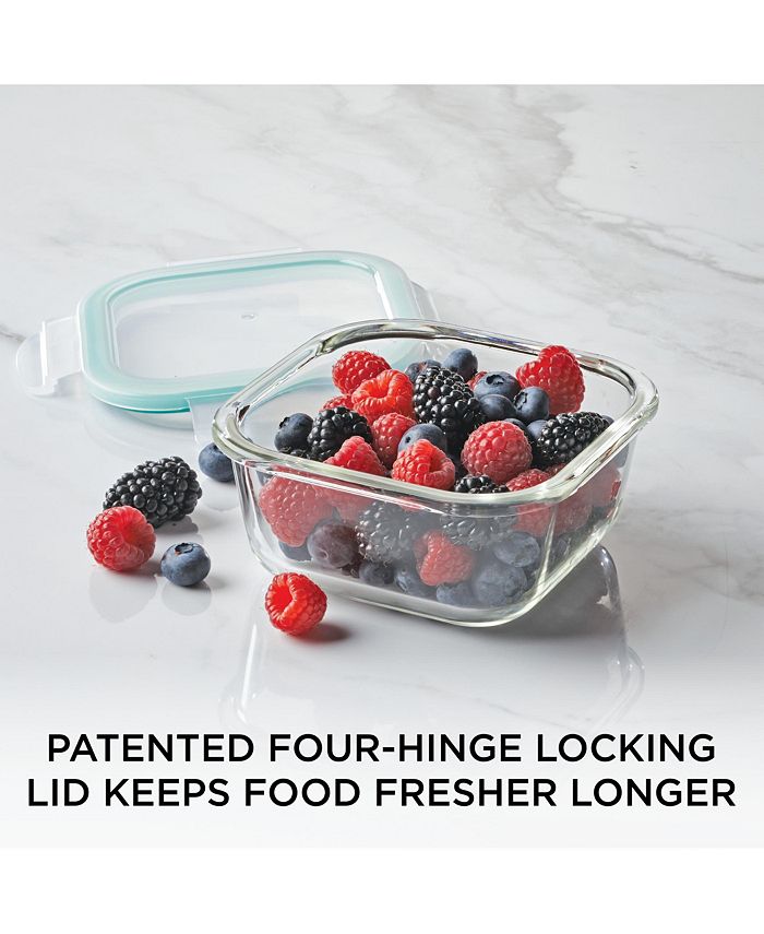 Lock n Lock Purely Better™ Glass 16-Oz. Square Food Storage Container