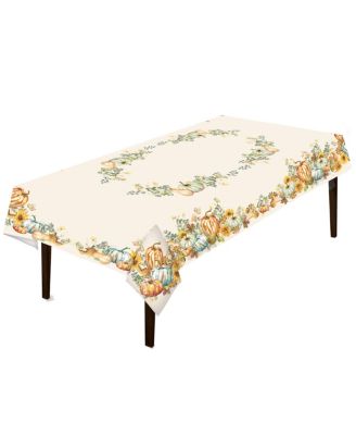 Laural Home Laural Home Harvest Sun Tablec Orange And Tan