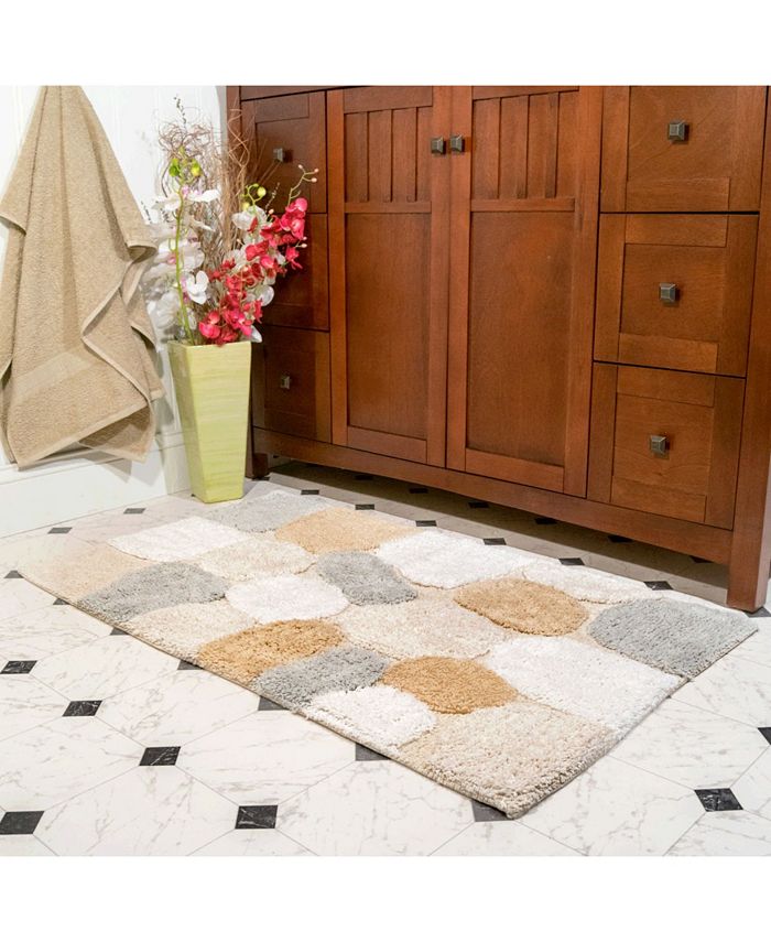 Chesapeake Pebbles 2 Piece Bath Rug Set - Blue