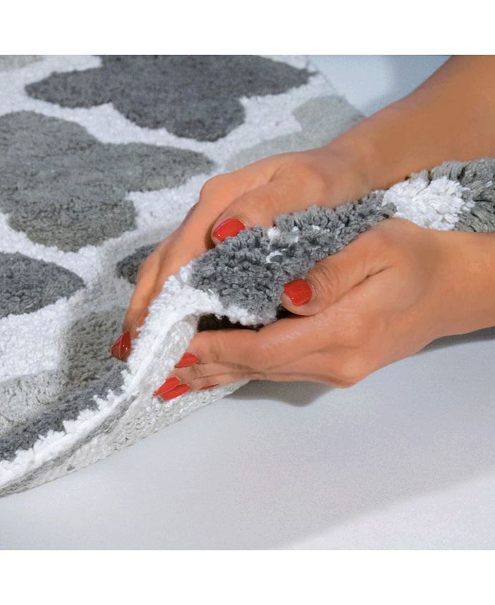 Chesapeake Alloy Bath Rug Set - Gray - Bath Rug Set