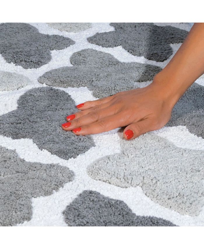 Chesapeake Alloy Bath Rug Set - Gray - Bath Rug Set