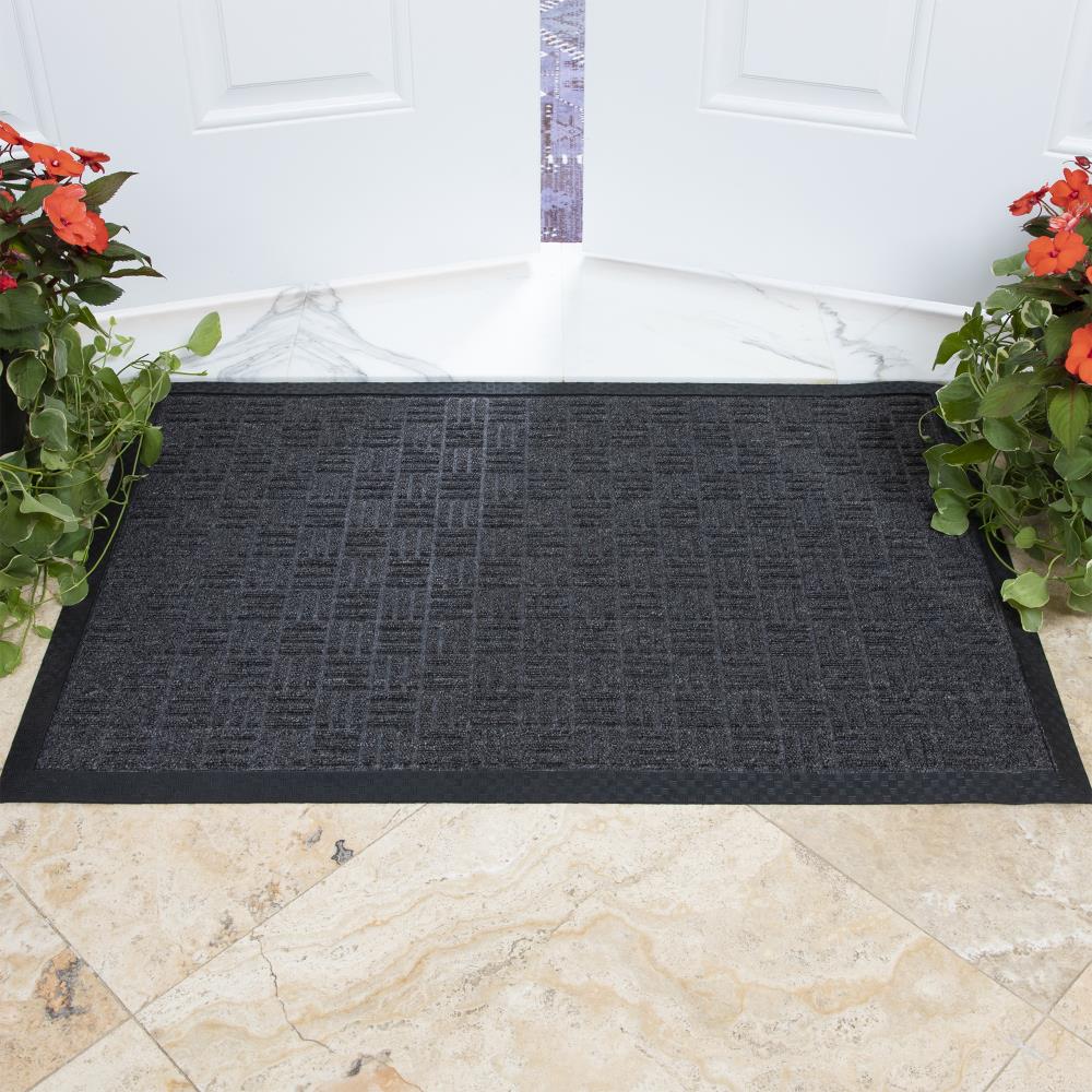 Ottomanson Doormat Charcoal Indoor Area Rug