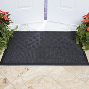 Ottomanson Doormat Charcoal Indoor Area Rug
