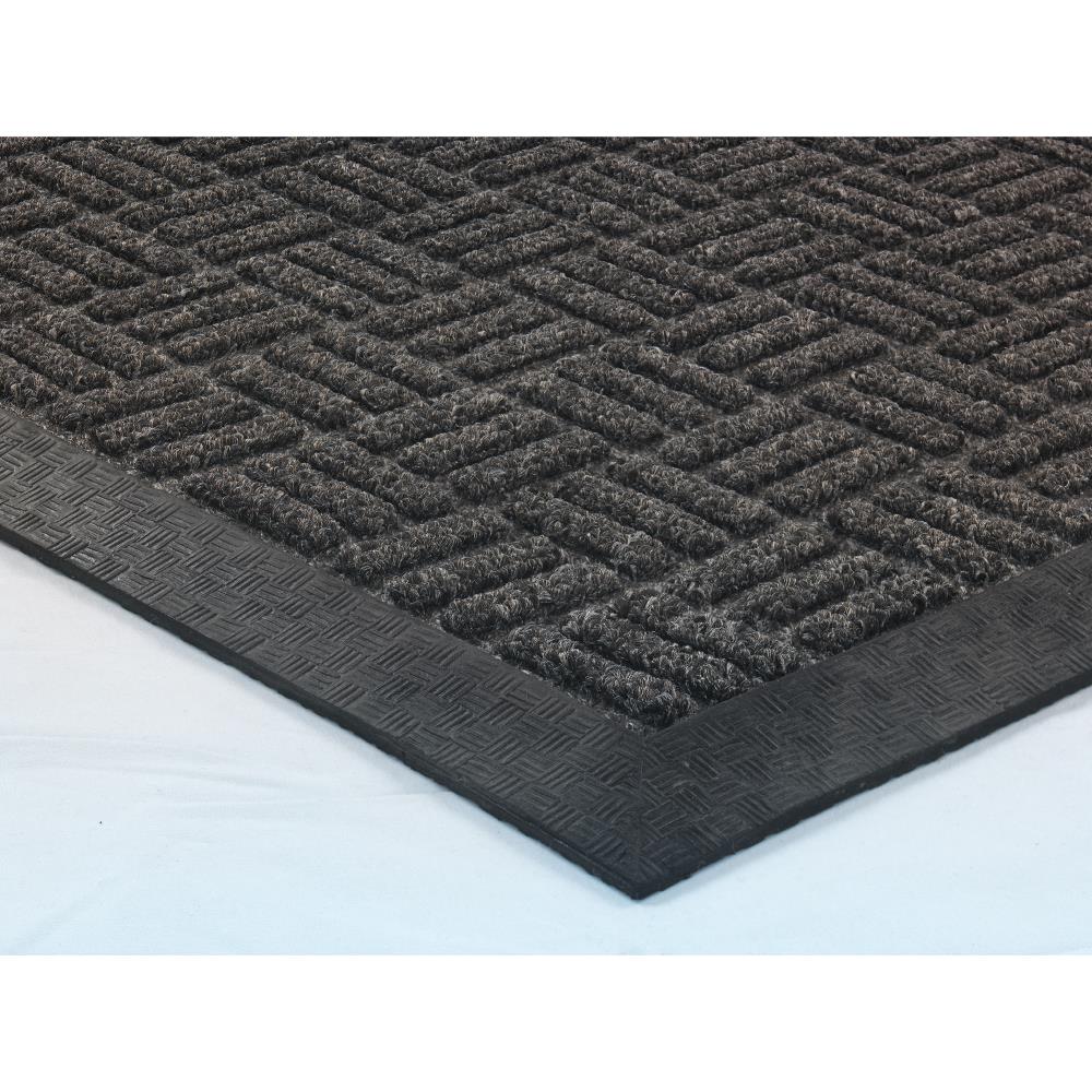 Ottomanson Doormat Charcoal Indoor Area Rug