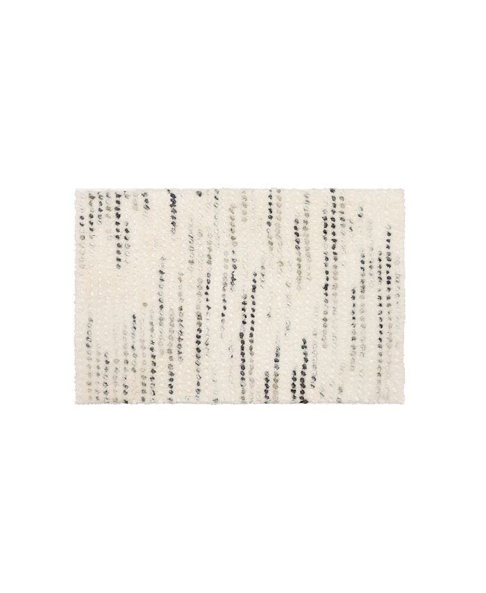 Charter Club Bubble Bath Rug, 20" x 30", Created for Macy's - Gray - 20" x 30"